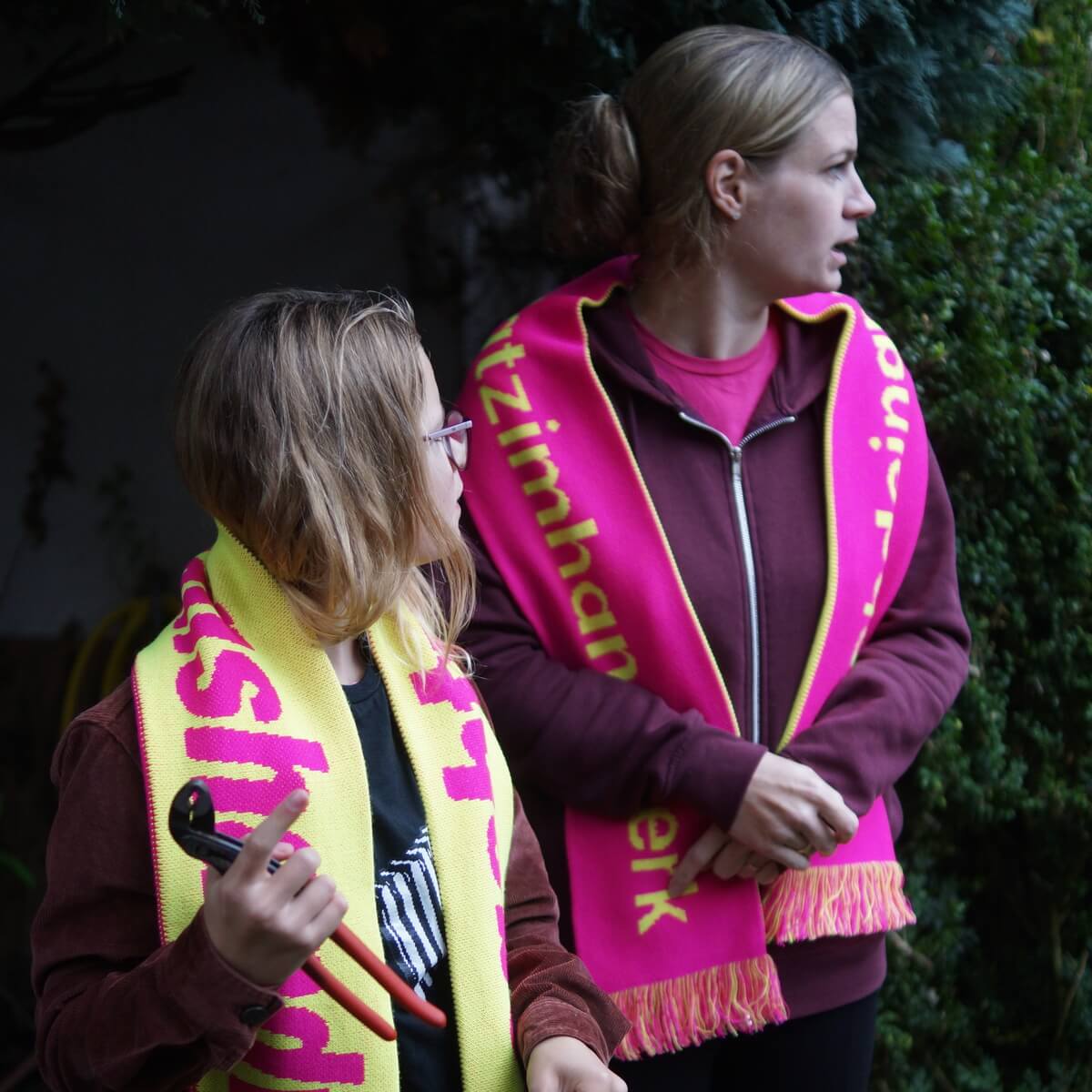 Schal Liebe geht raus ans Handwerk