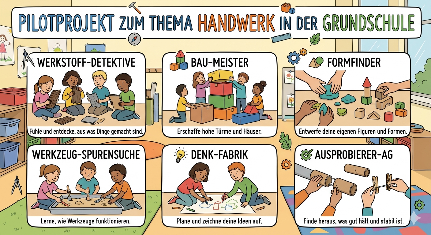 Pilotprojekt Handwerk an Schulen
